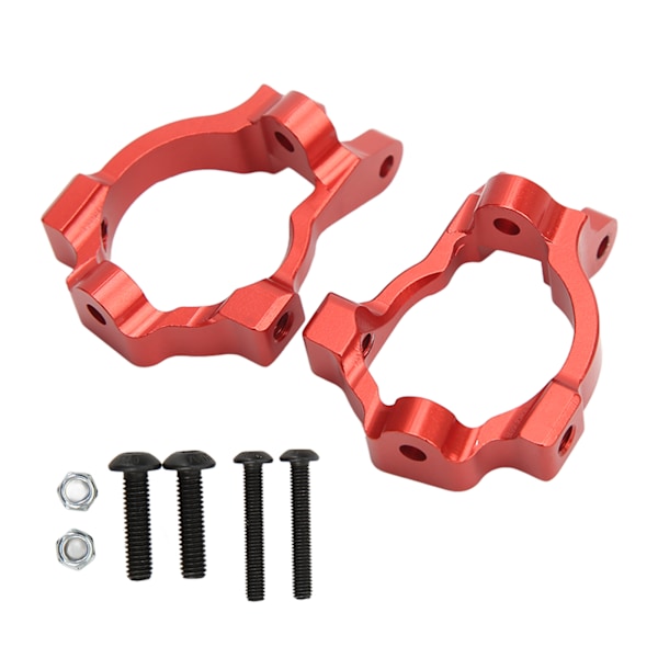 2 stk. Aluminium C-nav Spindle Carrier Set for LOSI Lasernut U4 Tenacity 1/10 Off Road Vehicles