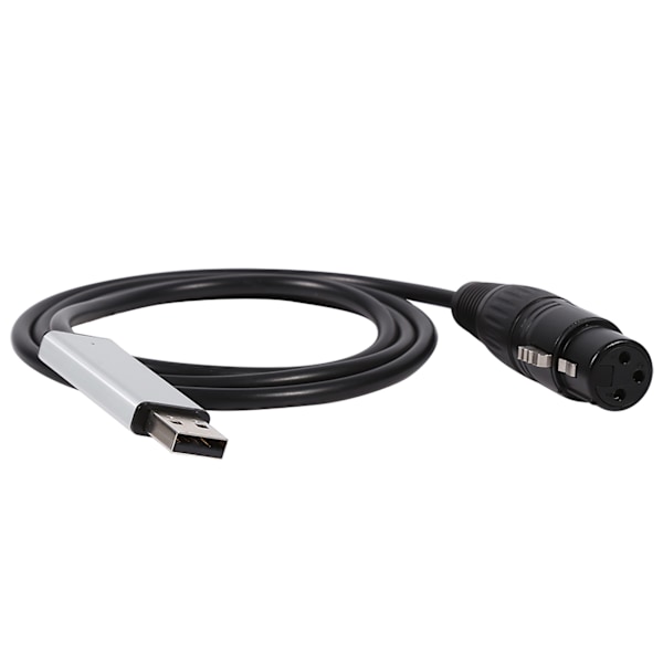 Mini USB till DMX-gränssnittsadapter Styrenhet DMX512 Datorscen Ljuskontroller Dimmer
