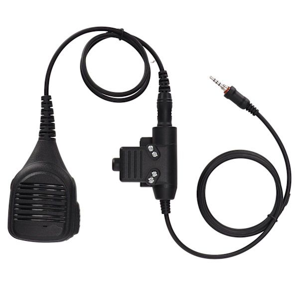 Högtalare Skuldermikrofon 7,1 mm axelmikrofon med U94 PTT för Yaesu Vertex VX‑6R VX‑7R