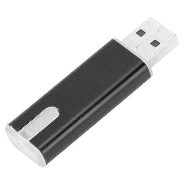 U Disk USB Minne USB2.0 Minnebrikke Pendrive Bærbar Lagring Datatilbehør Svart 16GB