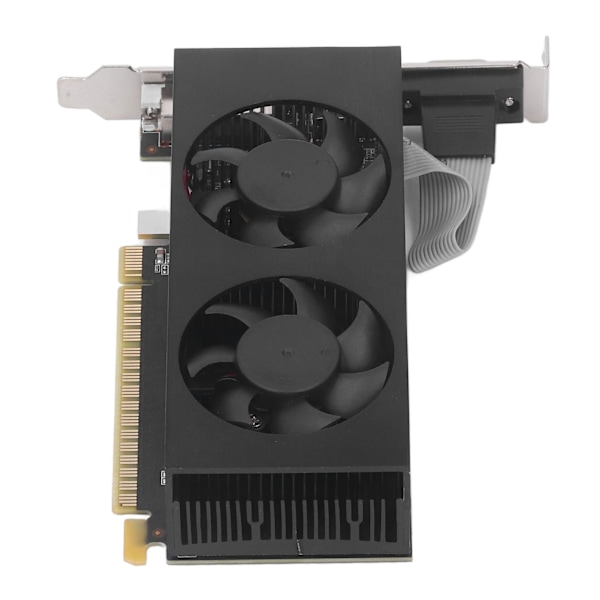 GTX750 4G DDR5 grafikkort med 2 kjølefans 128-biters støtte VGA DVI HD Multimedia Interface GPU grafikkort for PC GTX750 4G DDR5