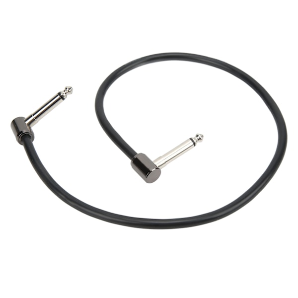 FC‑20 Effektkabel rätvinkelkontakt Akustisk gitarr Patch Pedalsladd Ljudtillbehör 50 cm