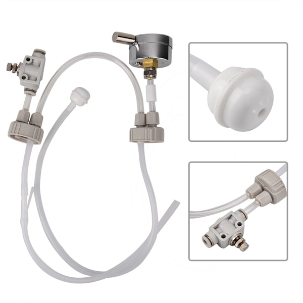 DIY CO2 Generator System Kit D201 Rörventilmätare för akvarievattenanläggningstank