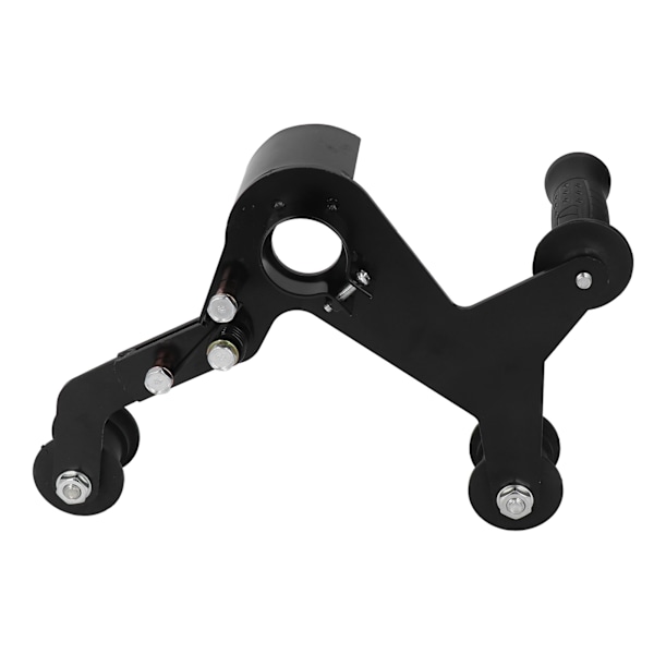 Bandslibeadapter Rustfrit Stål Robust Stabil Vinkelsliber Slibebåndsadapter til Rør 14mm/0.55in