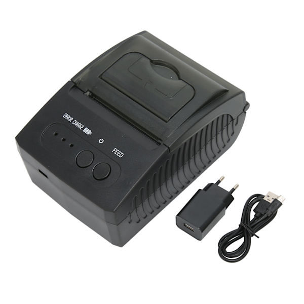 Termisk printer ABS-material USB DC 5v 1a Opladning Trådløs forbindelse 48mm/s Hotline-udskrivningsværktøj 100‑240V