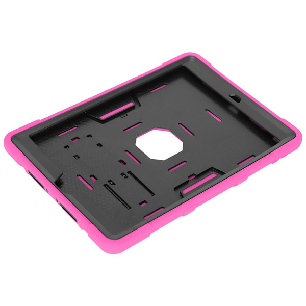 Skyddsfodral Tåligt Bekvämt Fallsäkert Silikongelskydd för IOS Tablet 10.2 Fuchsia
