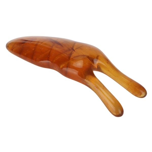 Nose Massager Harts Ansiktsbehandling Longicorn Lyftklämmor Roman Nose Up Scraper Bar Smärtfri bantning för kvinnor Succinitfärg