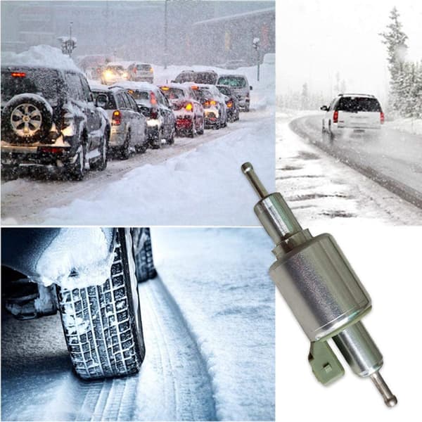 12V Bränslepump Diesel Extra värmepump Diesel Inline elektrisk bränslepump
