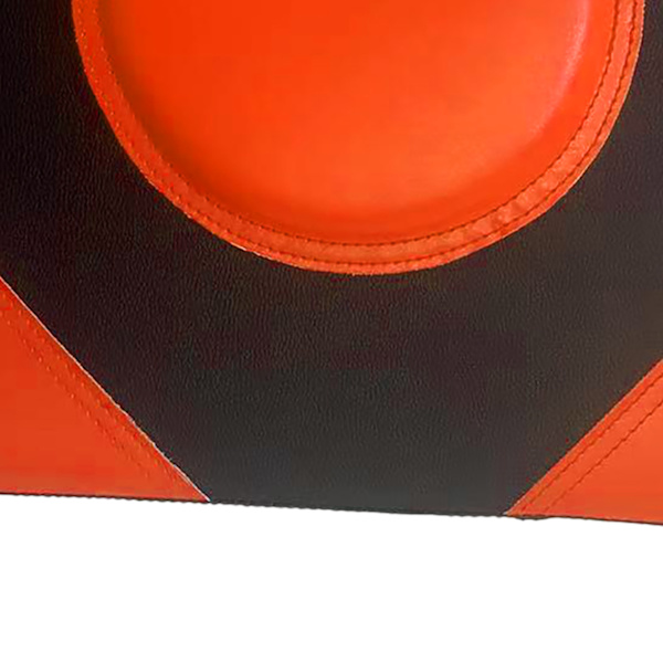 Väggmonterad Boxningskudde Justerbar Höjd Tjock Väggmonterad Punching Pad för Män Kvinnor Hem Orange