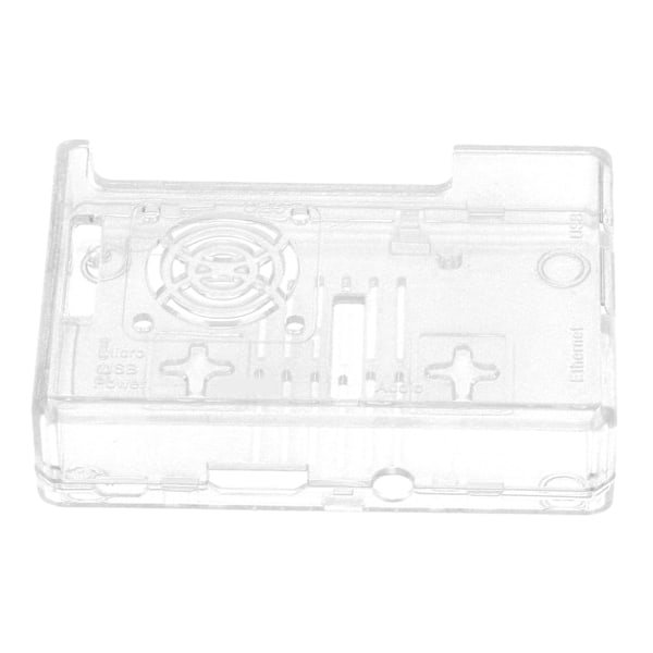 Transparent etui til Raspberry Pi ABS-beskyttelse Beskyttende gennemsigtigt kabinet til Raspberry Pi 3