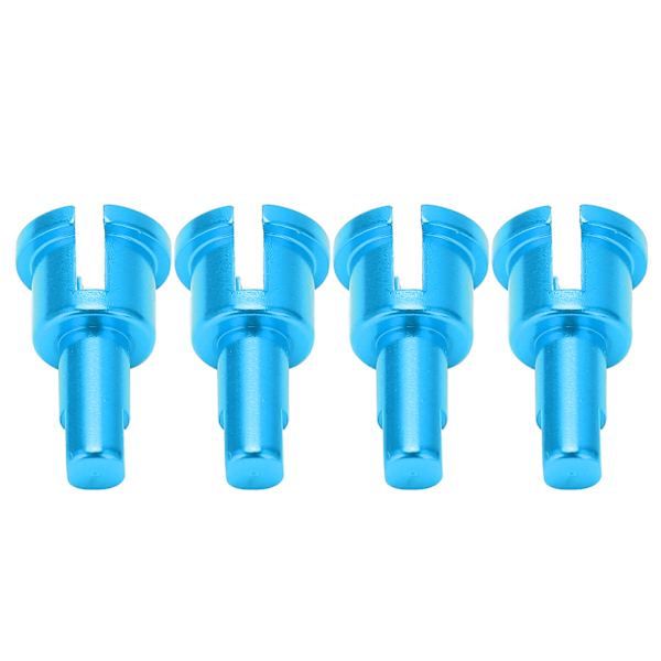 4 stk RC Differensialkopp, Slitesterk og Holdbar Aluminiumslegering Differensialkopp-Koblinger for Fjernstyrt Bil Blå