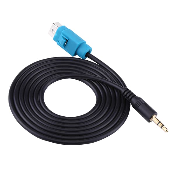 【NX】Lyd AUX-inngangskabel Fullspeed til Mini Jack-adapter for Alpine CDA CDE IVA