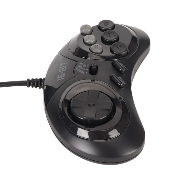 Sega-kontroll 9-stifts 16-bitars Mini Handhållen Ergonomisk Klassisk Bärbar Spelkontroll