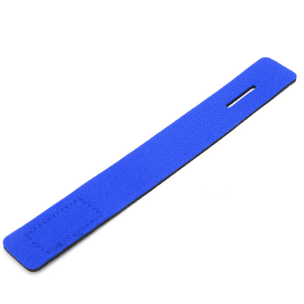 10 stk Fiske Stang Bæreseler Neopren Sling Elastisk Justerbar Tackle Holder Blå