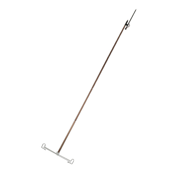 Camping Lygte Stang Foldbar Letvægts Aluminium Legering Udendørs Lanterne Stativ med Opbevaringspose til Picnic Fiskeri Kaffe