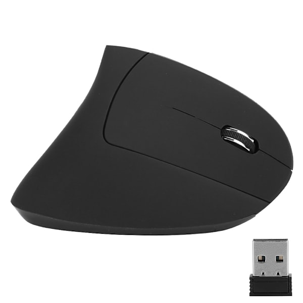 Vertikal mus Trådlös Ergonomisk Färgglad ABS Upprätt kontorsmus med mottagare J‑5