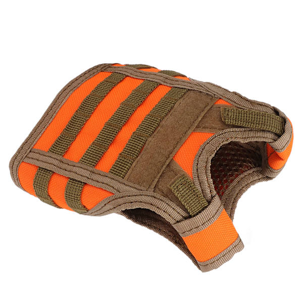 Ølvester Mini Drikkevester Holder med Justerbare Skulderstropper for Bokser og Flasker Oransje