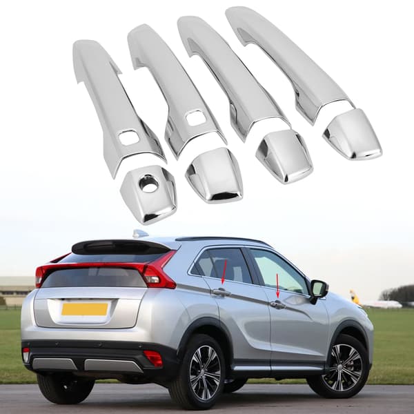 8 stk Deksel for Dørhåndtak på Bilsiden Passer for Mitsubishi Eclipse Cross 2017-2019