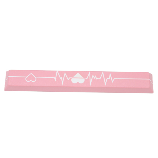 Mellanslagstangentknapp PBT Rosa Söt Cartoon DIY Universal Mekaniskt tangentbordsbytestillbehör