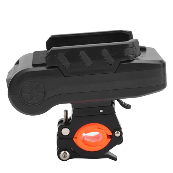 Multifunktionscykellys med USB-opladning, horn, telefonholder, powerbank, forlygte, sort 4000mAh