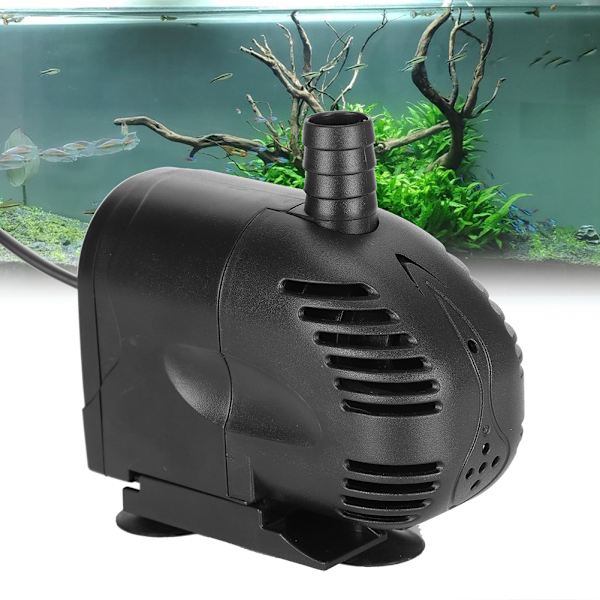 12 W upotettava vesipumppu Akvaario pohjan imu Akvaario suodatinpumppu 220‑240V EU-pistoke