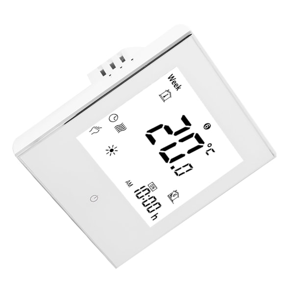 Værelsetermostat med ugeprogrammering LCD-skærm Berøringsskærm 5A AC110‑230V