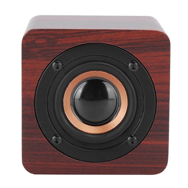 Bluetooth Mini Högtalare Portabel Trä Trådlös Högtalare Ljudsystem 3W Utomhushögtalare Säng Trä