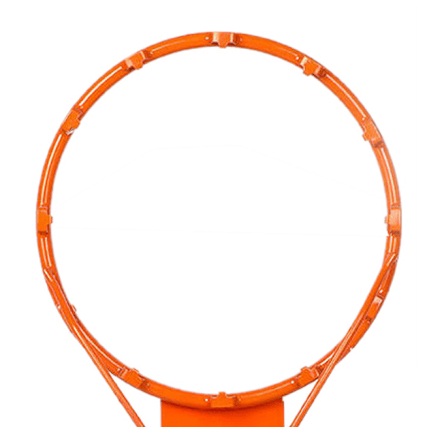 Veggmontert Basketkurv Basketbøyle Mål Oransje Stål for innendørs sport utendørs for barn