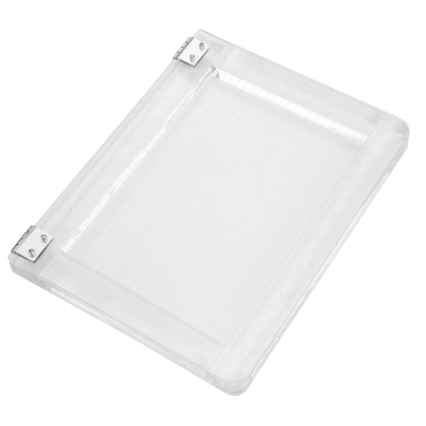 Notebook-type Gummifarve Positioneringsenhed Transparent Akryl Stempelpositioner