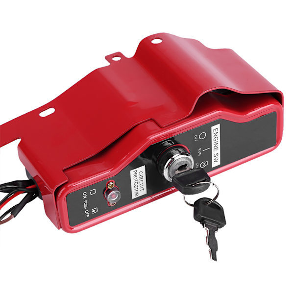 Elektrisk tändningslåsbox med 2 nycklar för Honda GX390 13HP GX340 11HP 168F GX160 gasmotor