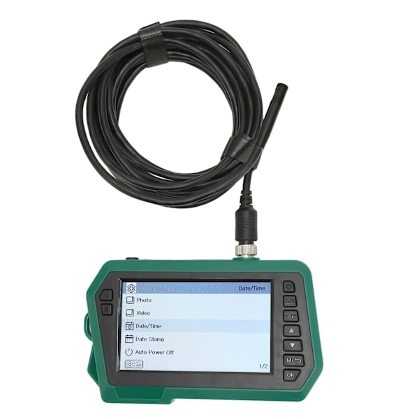 Industriellt endoskopset IP68 dubbellins 4,3 tum LCD-skärm 1080P 6 LED-minneskortstöd Borescope Camera Kit