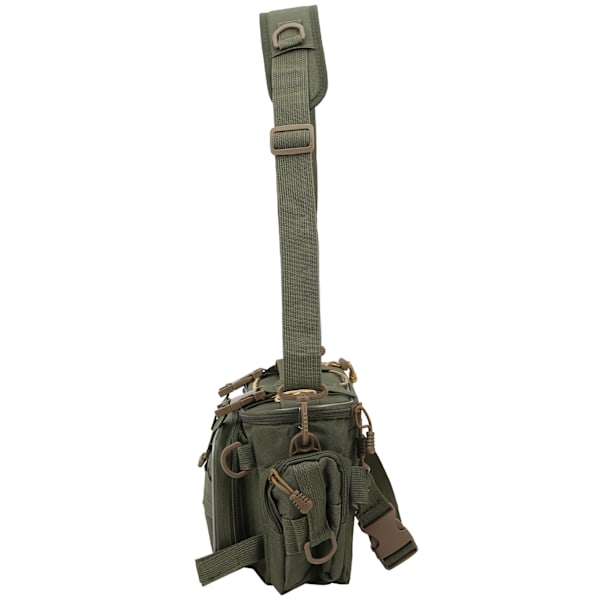 Multifunksjonell polyester vanntett fiskerveske Composite Shaping Toolkit Verktøyveske armygrønn