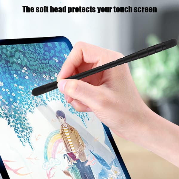 Dobbelt hoved Kapacitiv Touch Screen Pen Stylus Pen til Mobiltelefon og Tablet