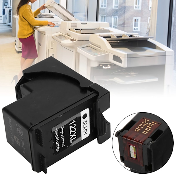 Blækpatron genopfyldeligt printertilbehør til HP Deskjet 1000 1050 2000 2050 2510 Sort