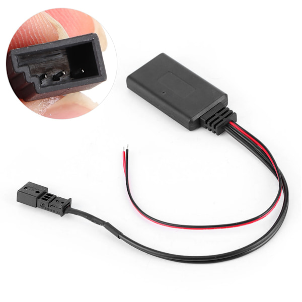 Bil Bluetooth-modul Navigation AUXIN Adapter Audio Håndfri-modtager til E39 E46 E38 E53 16:9