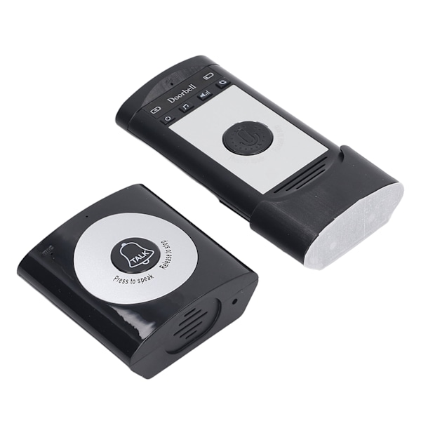 Trådlös röstintercom dörrklocka 2-vägs vattentät hemsäkerhet Access Control System