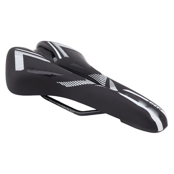 Sykkelstol Mountainbike-sete Memory Foam-pute Tykkere hul Komfort-sykkelsete Hvit