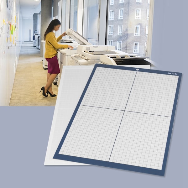 A3 18" x 12" Halkfri skärmatta Cut Pad Board för Vinyl Cutter Plotter Vit