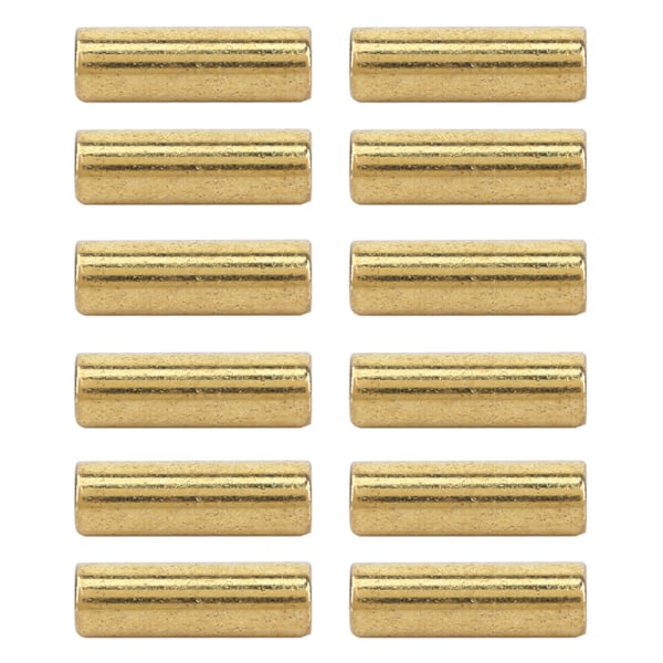 12 st Premium elgitarr pickup ersättningsmagnet Slug Stavar Slitstark Humbucker Set (15 mm)