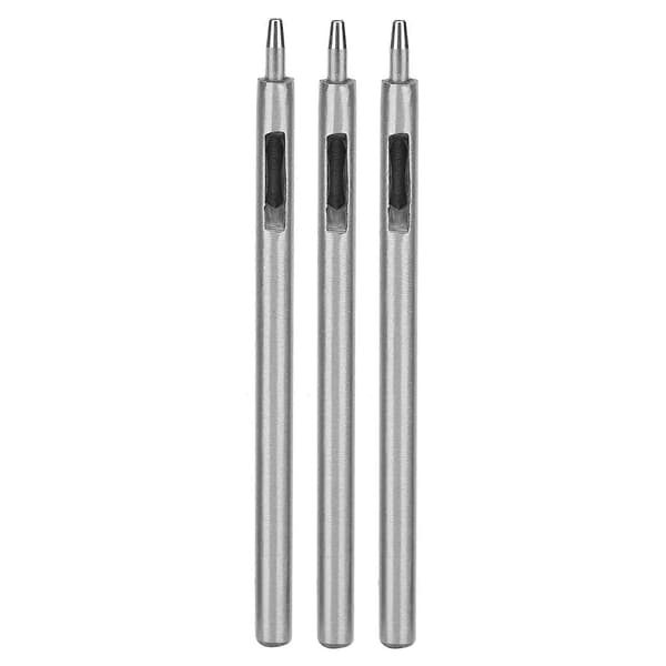 3 stk 0,5 mm 1 mm 1,5 mm hullstans fin rett rund hullstans rett