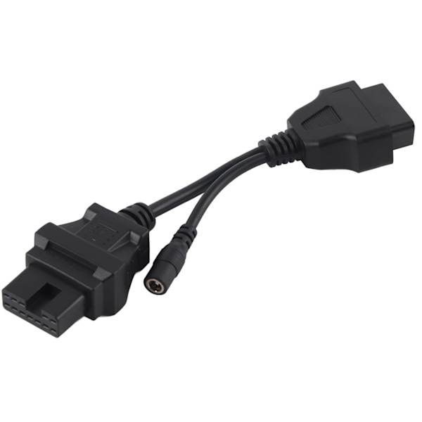 Diagnostisk adapterkabel 12-bens OBD1 til 16-bens OBD2 20cm/7.9in Passer til Mitsubishi