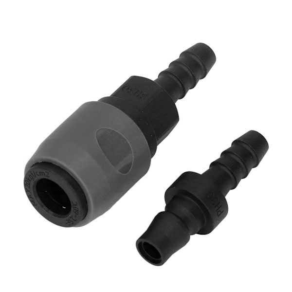 5 set snabbkopplingslåssats C typ självlåsande luftkoppling Plast stål pneumatisk beslag(SH+PH-30)