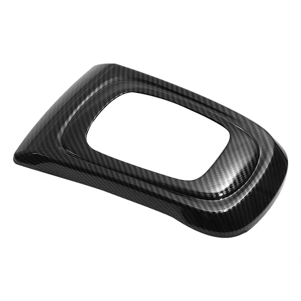 ABS karbonfiber bil girskiftpanel midtkonsolldeksel trim passer til Toyota RUSH 2019