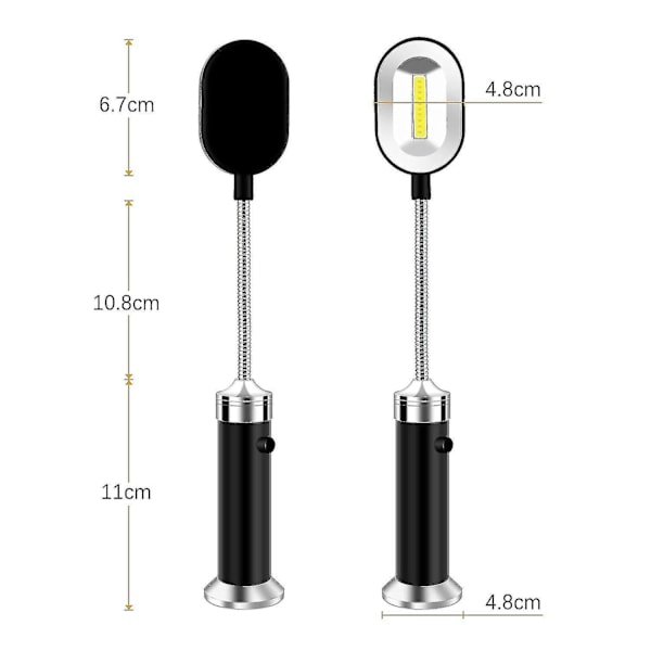 Magneettinen 360 asteen säädettävä LED-grillin valo - 2 kpl