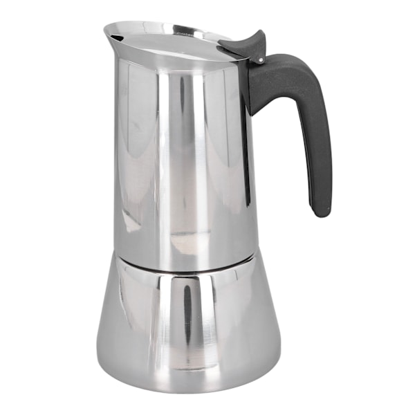 Kogeapparat Moka Pot 430 Rustfrit Stål Bærbar Kogeapparat Kaffemager til induktionsplader 9 kopper