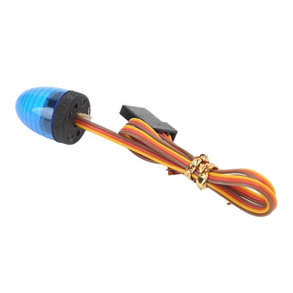 RC-Poliisivalo Pyörivä Simulaatio Ultra Kirkas RC-Auto LED Poliisivalo 13x17mm 1:10 RC Poliisi Merkki Ambulanssi Auto Sininen