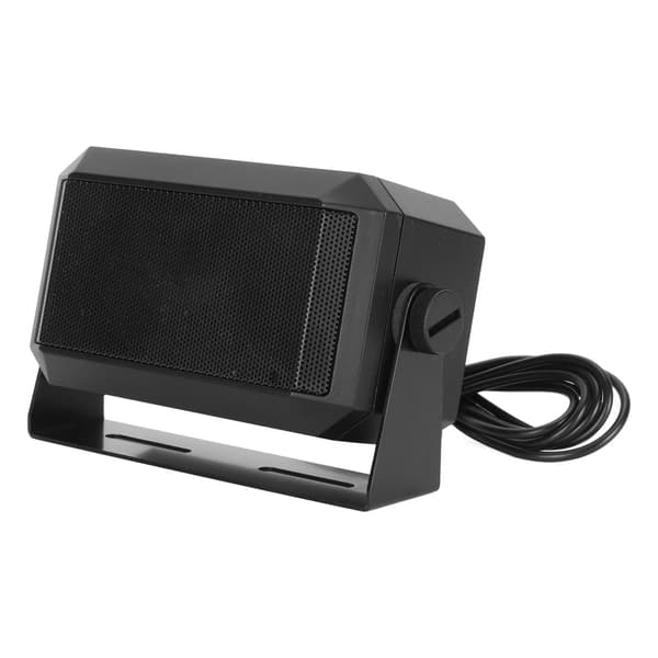 Bilradio Extern Högtalare Professionell Rektangulär 3.5mm Plugg 5W CB Extern Högtalare för Hamradio Mobil Transceiver