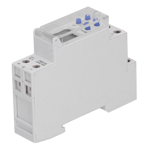 【NX】TM610-2 Ugentlig programmerbar timer-switch Digital tids-switch DIN-skinne montering 220V