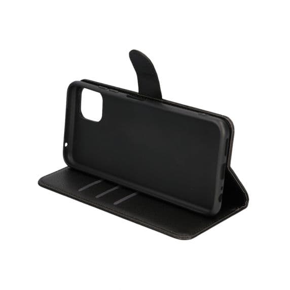 Samsung Galaxy A22 5G Wallet Case with Stand Color Black[NX]