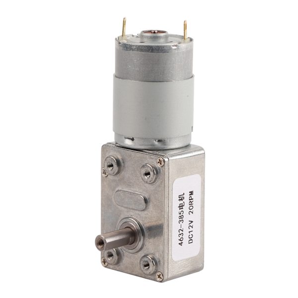 DC-vaihdemoottori Mikrovaihde-reduktio Sähköinen vaihde seos teräksestä Vaihteisto Moottori 12V 20RPM